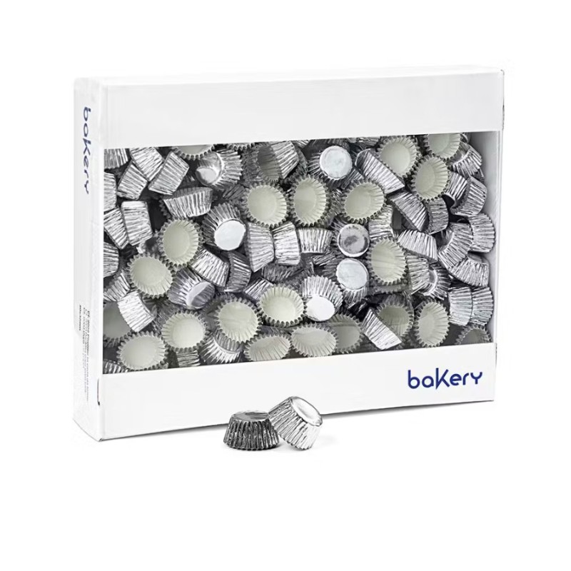 Pirottini Metallizzati 27x17 mm Oro e Argento per Bon Bon e Cioccolatini