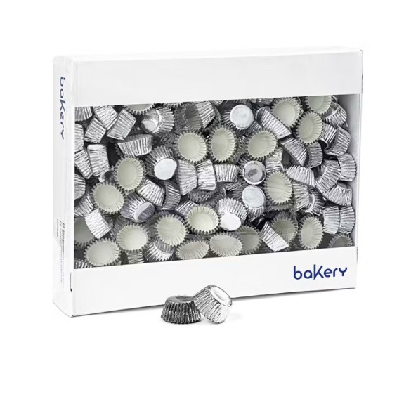 Pirottini Metallizzati 27x17 mm Oro e Argento per Bon Bon e Cioccolatini