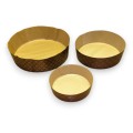 Forme cottura per Panettone Basso Tipo Galup in Carta Microonda