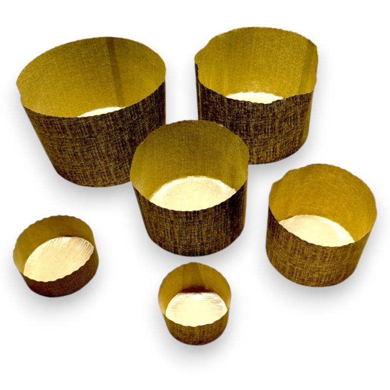 Forme cottura per Panettone Alto in Carta per Cottura