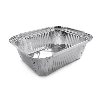 Vaschette Alluminio con Coperchio Cartoncino Bordo a L – Cottura, Congelamento, Trasporto