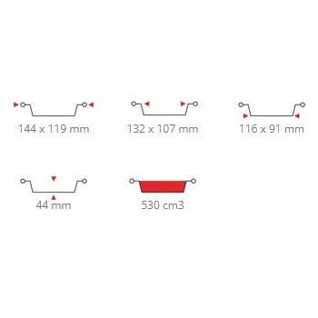 Vaschette Alluminio con Coperchio Cartoncino Bordo a L – Cottura, Congelamento, Trasporto 2