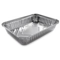 Vaschette Alluminio con Coperchio Cartoncino Bordo a L – Per Cottura, Congelamento e Trasport