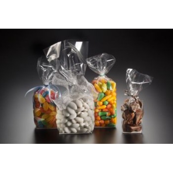 Sacchetti PPL Bilaccati con Fondo Quadro | Royal Bag Trasparente