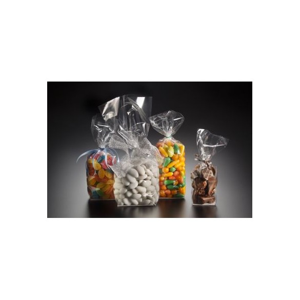 Sacchetti PPL Bilaccati con Fondo Quadro | Royal Bag Trasparente