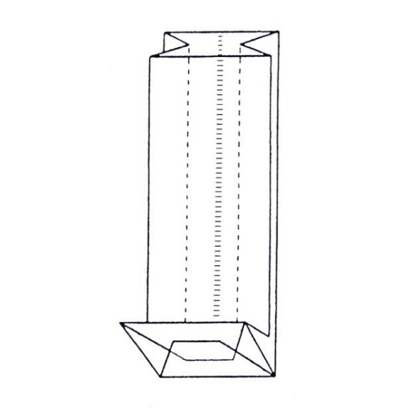 Sacchetti PPL Bilaccati con Fondo Quadro | Royal Bag Trasparente