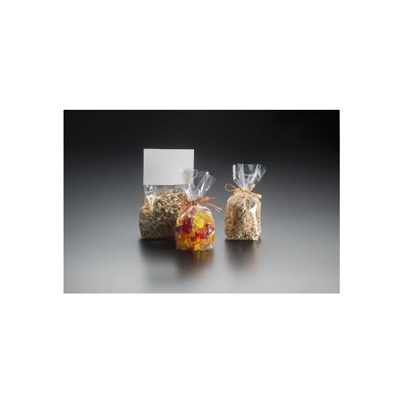 Buste con Soffietto Fondo Piatto in PPL | Brillanti e Idonee per Alimenti